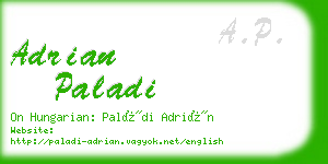 adrian paladi business card